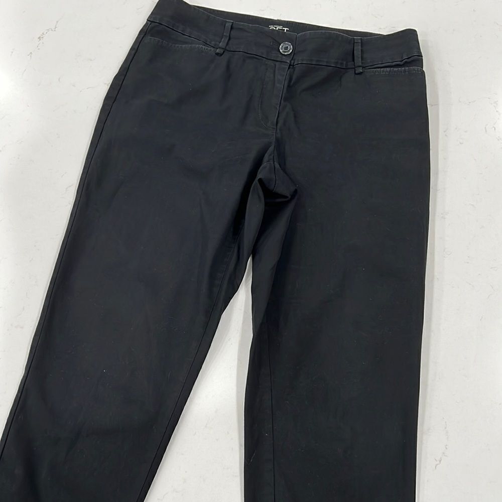 Ann Taylor loft curvy crop ankle pants size 8